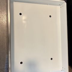 Oven drawer, after cleaning